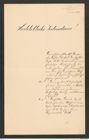 k.k. naturhistorisches Hofmuseum, Intendanzakten 1885-1896 (Hauer), Aktenzahl Z.143/1889, Seite 1